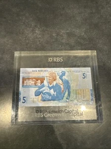 Jack Nicklaus 2005 Abschied von St. Andrews 5-Pfund-Schein versiegelt in Plastikhülle - Bild 1 von 2