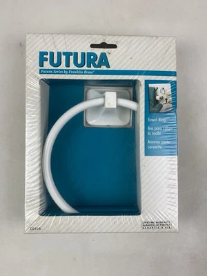 FUTURA Series Franklin White Towel Ring D2416 Made USA New - Image 1 of 3