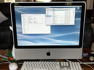 2009 Apple iMac A1224 20" Core 2 Duo 2.66GHz 2GB RAM 320GB HDD W/Keyboard/Mouse - Picture 1 of 7