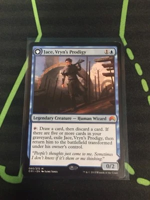 MTG Magic The Gathering Jace, Vryn’s Prodigy / Telepath Unbound Planeswalker  - Image 1 of 2