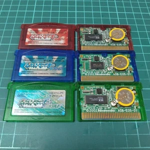 Nintendo GameBoy Advance Pokémon Emerald, Ruby, Sapphire New battery Japanese - Picture 1 of 6