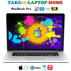 Apple MacBook Pro i7 Laptop (Big Sur 2020 OS) QuadCore 3.4GHz 15.4" Full 2k Res - Picture 1 of 11