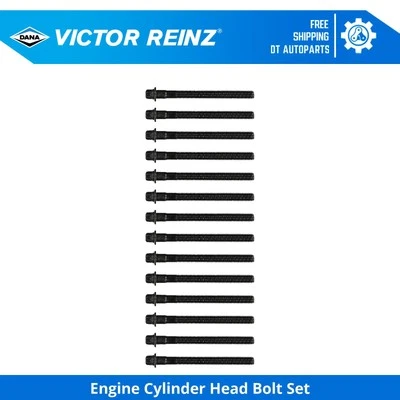 For 1997-2002 BMW Z3 Engine Cylinder Head Bolt Set Victor Reinz 1998 1999 2000 - Image 1 of 2