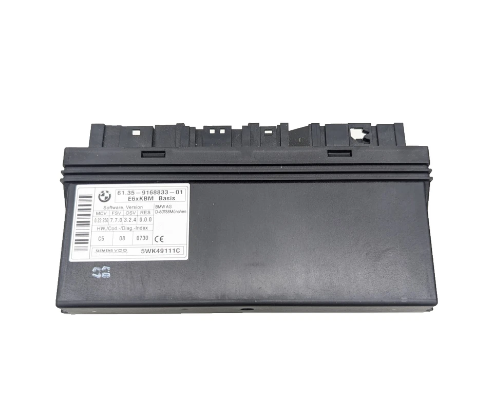 08-10 BMW 535XI GATEWAY CARROCERÍA MÓDULO DE CONTROL BCM BCU 9168833 OEM Foto 1 de 4