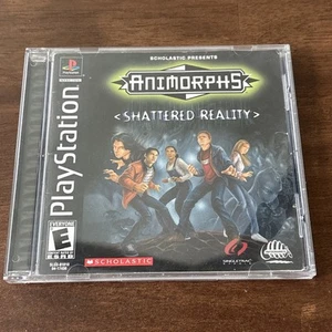 Animorphs PS1 PlayStation 1 - Complete CIB Tested And Works - Picture 1 of 5