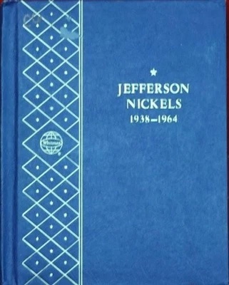 Jefferson Nickel Collection in Whitman Book - 71 Coins 1938-1964 - Image 1 of 4