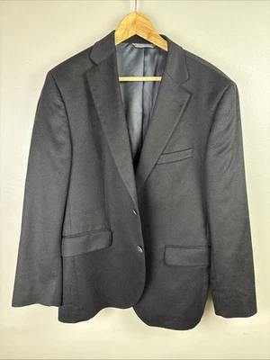Blazer 100 % negro cachemir 42 abrigo deportivo Jack Victor Montreal abrigo deportivo Foto 1 de 4