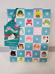 Squishmallows Activity Journal Fuzzy Exclusive 2022 Logo Bookmark New - Picture 1 of 8