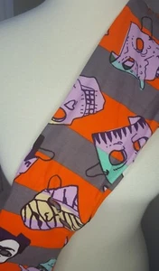 Lularoe Bambini L/XL Halloween Leggings Teschi NUOVO - Foto 1 di 1