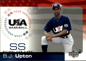 2004 (TEAM USA) USA Baseball 25th Anniversary #180 B.J. Upton
