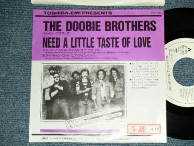 The DOOBIE BROTHERS Japan 1989 PROMO PRP-1415 7"45 NEED A LITTLE TASTE OF LOVE - Image 1 of 4