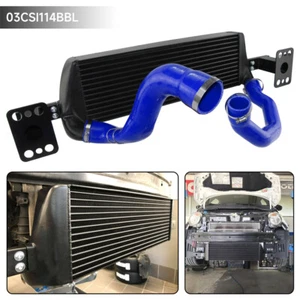 Competition Intercooler Kit For Fiat 500 Abarth 1.4 Turbo 99 KW/135 PS 08+ Blue - Picture 1 of 10