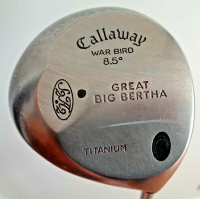 TITANIUM Great Big Bertha Callaway War Bird 8.5 * 度发球杆 FIRM 弹性轴 — 第 1/4 张图片