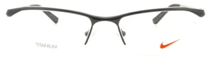 NIKE 6037 BLACK CHROME METAL EYEGLASSES SUNGLASSES FRAMES 53-17-135 - Picture 1 of 5