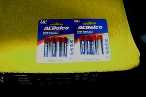 AA Batteries Super Heavy Duty 4 Count Pack ACDelco NEW 2 Packs JUNE 2027 - Picture 1 of 3