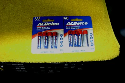 AA Batteries Super Heavy Duty 4 Count Pack ACDelco NEW 2 Packs JUNE 2027 - Image 1 of 3