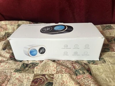 Автоматический диспенсер для мыла с цифровыми часами HD LED. И регулировка 5 уровней. БЕЛЫЙ - Изображение 1 из 3