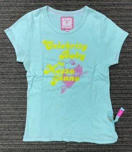 Mezzo Piano Short-Sleeve T-Shirt Teens Size M(150) Pastel Blue As is - Picture 1 of 7