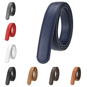 Cinturón con hebilla automática de 3,1 cm para hombre de negocios correa de trinquete de cuero genuino regalo - Imagen 1 de 33