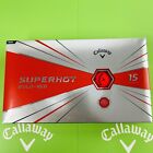 NEUF balles Callaway Golf 2020 Superhot BOLD-RED QTY (15)