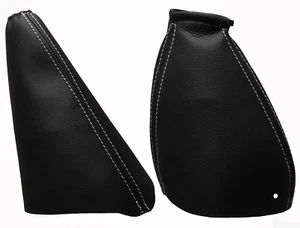 Ford Focus I (1998-2004) Schalt- und Bremshebelmanschette Leder - weiße Nähte - Bild 1 von 1