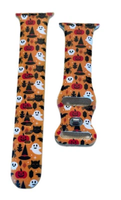 Moda Naranja Halloween Compatible Apple Watch Correa 38/40/41 mm Foto 1 de 4