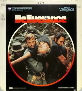 Vidéodisc CED vintage Deliverance (1972) TESTÉ FONCTIONNEL - Photo 1/2