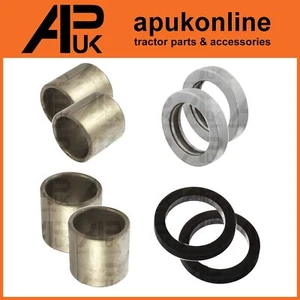 2x Kingpin Spindle Stub Axle Bush Kit for Ford 5000 5100 5110 5200 5340 Tractor - Picture 1 of 7