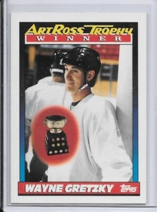 1991-92 Wayne Gretzky Topps Hockey Card #522 Los Angeles Kings - Imagen 1 de 2
