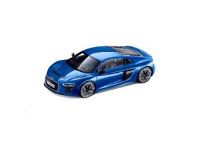 Original Audi R8 Coupe e-tron 2016 Modellauto 1:43 Magnetic Blue Blau 5011618431
