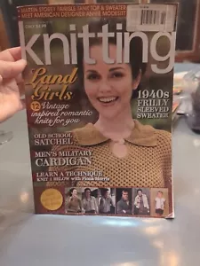 Knitting Magazine February 2010 Kand Girls Vintage Knits 1940s Sweaters - Picture 1 of 3
