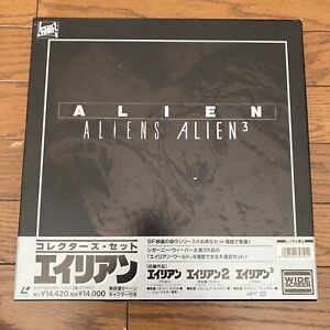 ALIEN Collector's Set Laserdisc Japan PILF-1969 Sigourney Weaver Ridley Scott