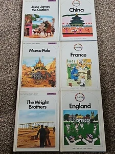 6 The Starting Point Library 3 Places & 3 People, Picture Books educational 1973 - Picture 1 of 16