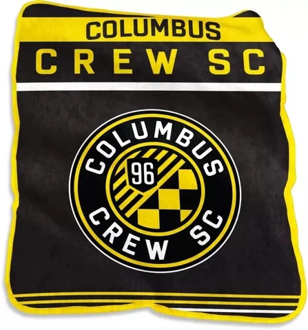 Columbus Crew Blanket Throw Old Logo Soccer MLS Cover