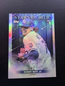 2022 Topps Update Series Bobby Witt Jr Stars Of MLB Chrome SMLB-82 High-Grade NM