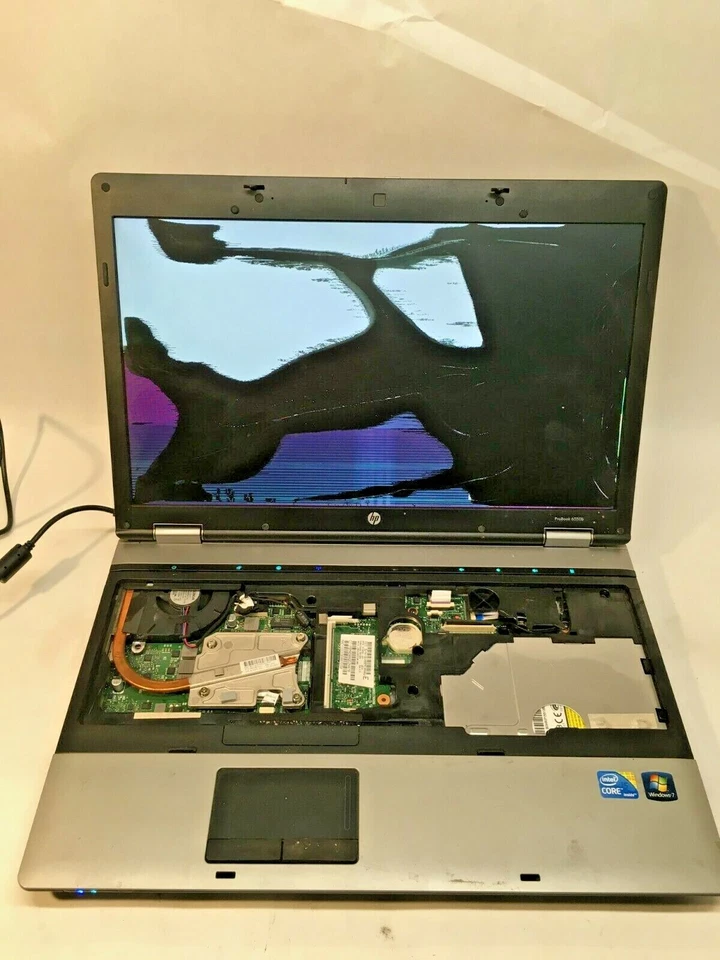 HP Probook 6550b Core i5 Laptop For Parts/Repair Broken LCD NO Keyboard/HDD JR - Image 1 of 4