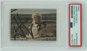 SIGNED James Hetfield Metallica Print Photo PSA DNA COA AUTOGRAPH Stadium Young - Picture 1 of 3