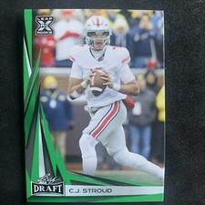 2023 Leaf Draft XRC C.J Stroud Green RC 🔥