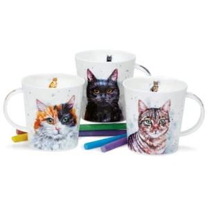 Becher LOMOND Pawtraits 0,32 Katze Haustier DUNOON Porzellan 291769 Kaffeebecher - Bild 1 von 4