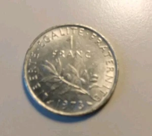 1973 1 Franc , France - Picture 1 of 4