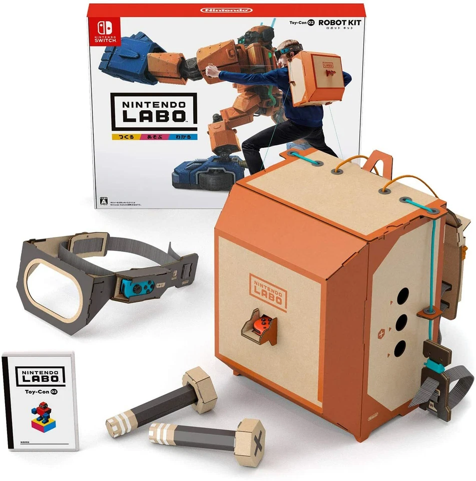 Nintendo Labo Toy-Con 02 VR Kit Robot Switch From Japan - Image 1 of 4