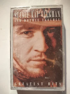 Stevie ray Vaughan and double trouble Greatest Hits cassette Epic ET 66217 Seal - Picture 1 of 2