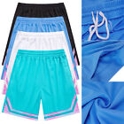 Mens Sports Drawstring Swimwear Gym Shorts Beach Trunks Tie-dye Hem Athletic