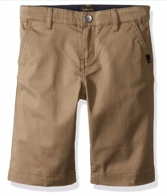 $40 Quiksilver Boys Everyday Union Pantalón Corto Juvenil Elástico en Madera de Olmo Talla 27 Foto 1 de 2
