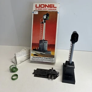 Blocco funzionante vintage Lionel segnale bersaglio calibro O-27 6-2117 - Foto 1 di 16