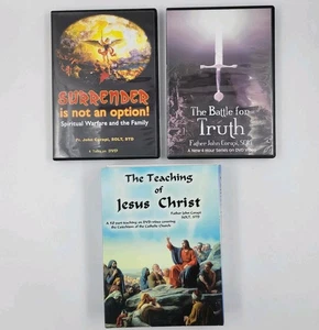 Vater John Corapi DVD LOT Lehre von Jesus Christus Kampf um Wahrheit Hingabe - Bild 1 von 16