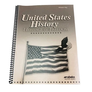 Abeka United States History Heritage of Freedom 3rd Edition Test Answer Key - Picture 1 of 2