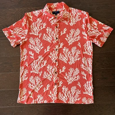 Camisa informal con botones Jimmy Buffett Margaritaville para hombre talla M” Foto 1 de 4
