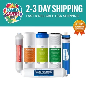 Alkaline Mineral & 6-Stage RO Water Filtration System - 6- Supply, 6 Pack - Picture 1 of 10