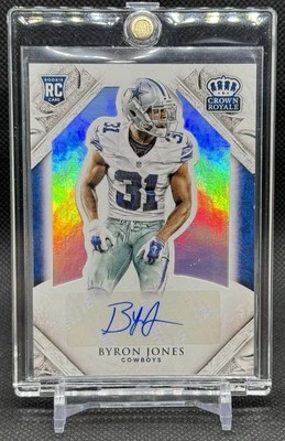 2015 Panini Crown Royale Rookie Signature 298/299 Byron JonesRookie Auto RC - Image 1 of 2